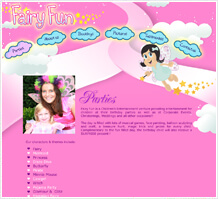 Fairy Fun Kids Web Design