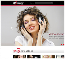 OnReplay Media Website Design